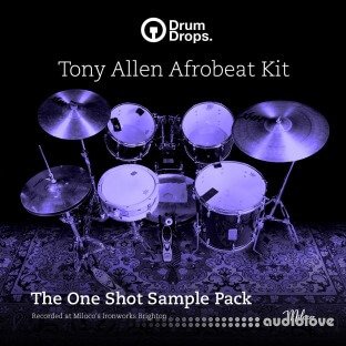 DrumDrops Tony Allen Afrobeat Kit: One Shot Pack