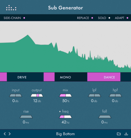 denise audio sub generator