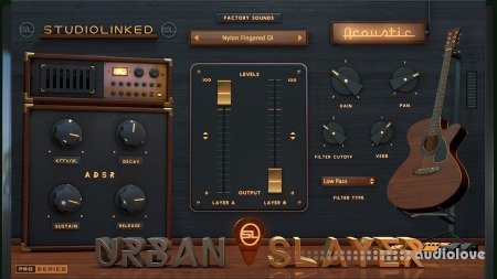 StudioLinkedVST Urban Slayer Acoustic v1.0 RETAiL WiN MacOSX