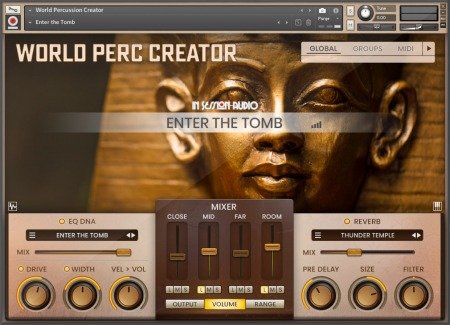 In Session Audio World Percussion Creator KONTAKT