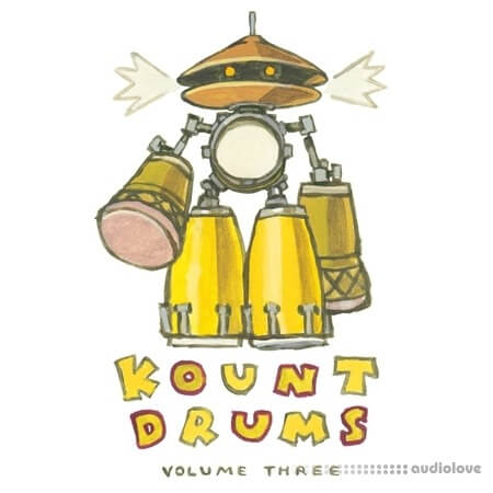 The Kount Kount Drums Vol.3 WAV