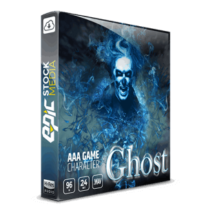 Epic Stock Media AAA Game Character Ghost