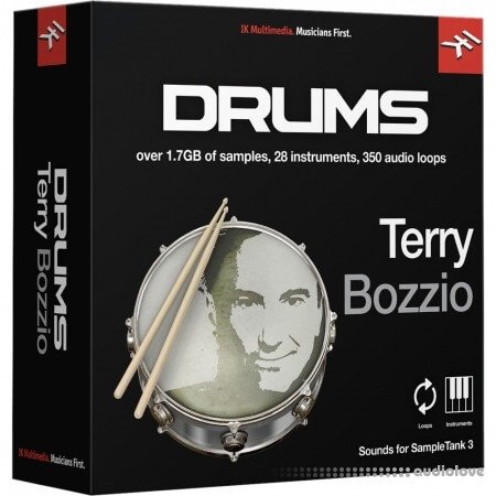 IK Multimedia Terry Bozzio Drums SampleTank