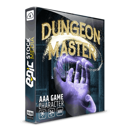 Epic Stock Media AAA Game Character Dungeon Master