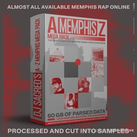 Memphis A-Z Mega Pack by DJ Sacred WAV DAW Templates