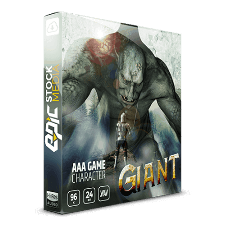 Epic Stock Media AAA Game Character Giant WAV