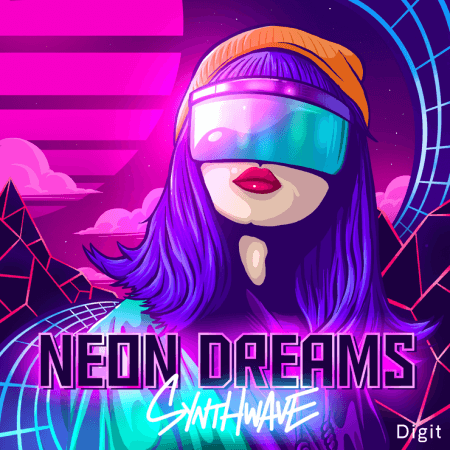 Digit Music Neon Dreams Synthwave WAV