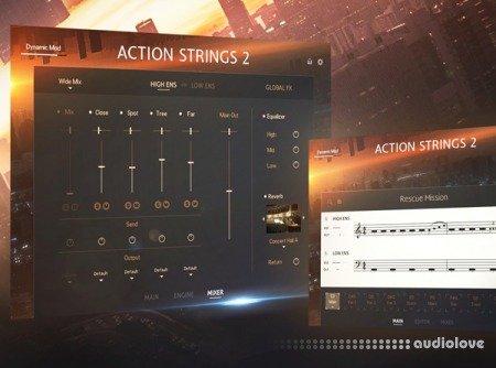 kontakt action strings