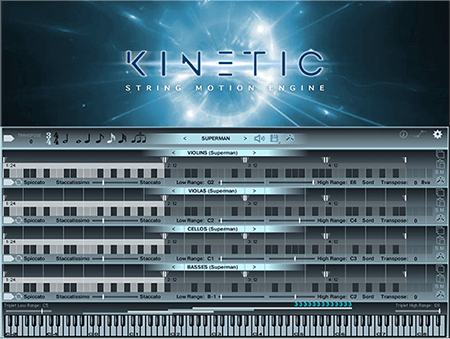 Kirk Hunter Studios Kinetic: String Motion Engine KONTAKT