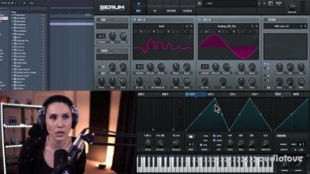 SkillShare Xfer Serum Sound Design Drums Bass Pads Leads PART 1 TUTORiAL