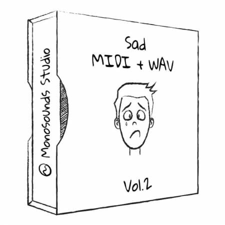 Monosounds Sad Melodies Vol.2 and Suicide Music Loops Collection WAV MiDi