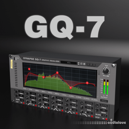 Reason RE Synapse Audio GQ-7 Graphic Equalizer v1.6.0 WiN