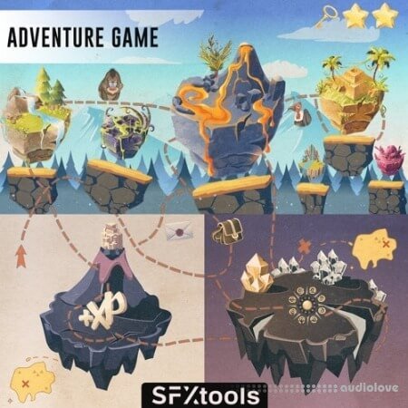 SFXtools Adventure Game WAV