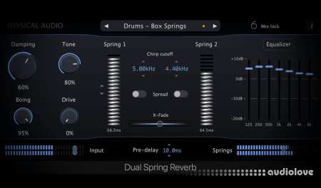 Physical Audio Dual Spring Reverb