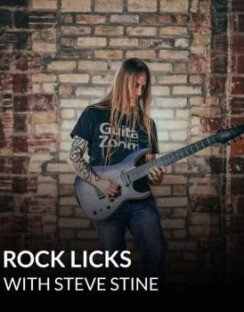 GuitarZoom Rock Licks with Steve Stine 2020