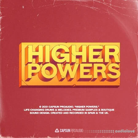 Capsun ProAudio HIGHER POWERS WAV Synth Presets