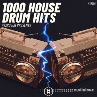 HY2ROGEN 1000 House Drum Hits
