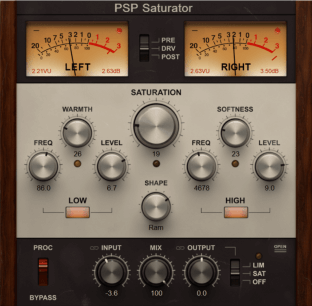 PSPaudioware PSP Saturator