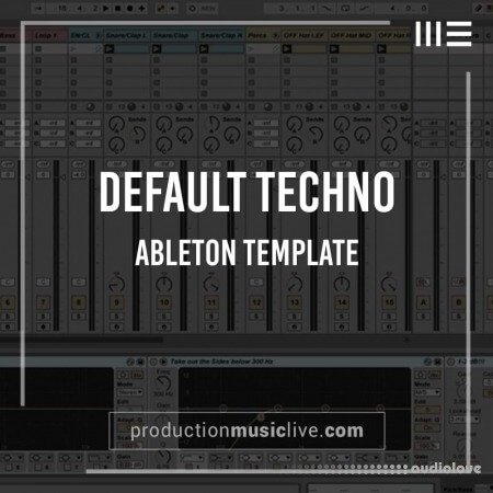 Production Music Live Default Template for Techno DAW Templates