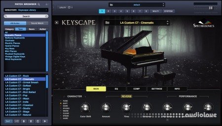 Spectrasonics Keyscape Patch/Soundsource Library v1.1.3c / v1.0.4d Update WiN MacOSX