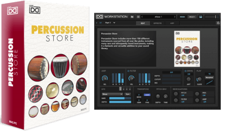 UVI Soundbank Percussion Store