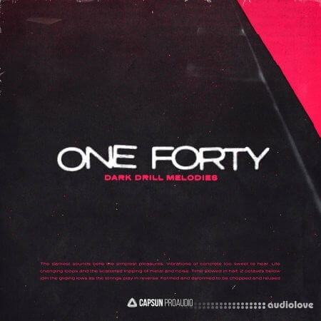 Capsun ProAudio ONE FORTY Dark Drill Melodies