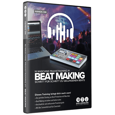 DVD-Lernkurs Hands on Machine Practical Training Beat Making (GERMAN)