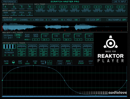 United Audio Artists Scratch Master Pro Reaktor