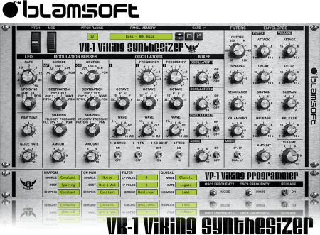 Reason RE Blamsoft VK-1 Viking Synthesizer