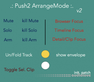 Max for Live Push Arrange Mode