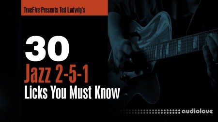 Truefire Ted Ludwig's 30 Jazz 2-5-1 Licks You MUST Know