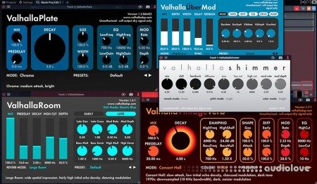 Valhalla DSP Bundle 2022.01 (MacOS M1 / INTEL VERSIONS) MacOSX