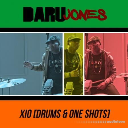 Daru Jones of Rusic Records Daru Jones Xio (Drums &amp; One-Shots)