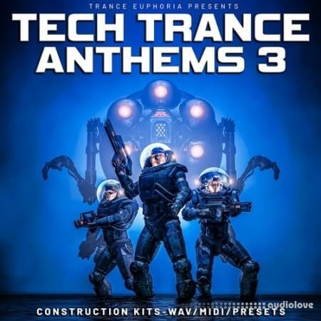 Trance Euphoria Tech Trance Anthems 3 WAV MiDi Synth Presets