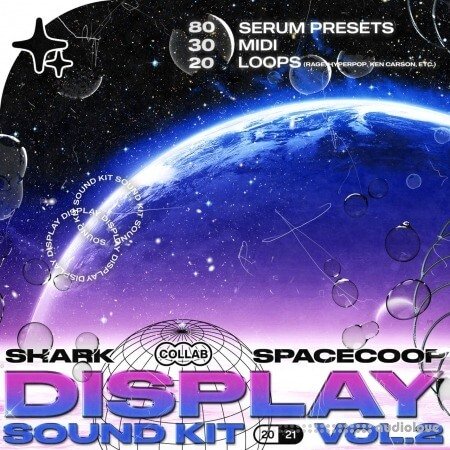 Shark x Spacecoop Display Sound Kit Vol.2 Bundle WAV MiDi Synth Presets