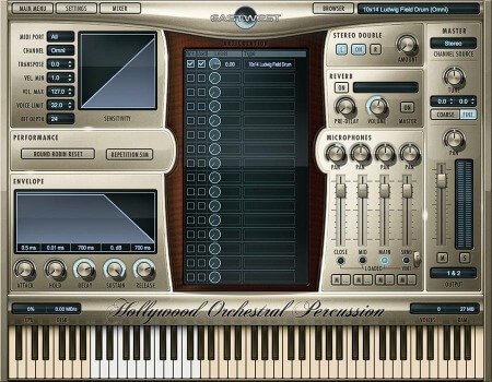 East West Hollywood Orchestral Percussion Diamond v1.0.2 WiN