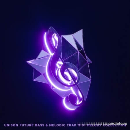 Unison Future Bass and Melodic Trap MIDI Melody Collection MiDi WAV