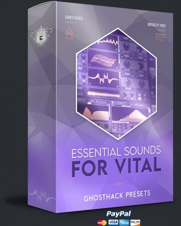 Ghosthack Essential Sounds for Vital Synth Presets