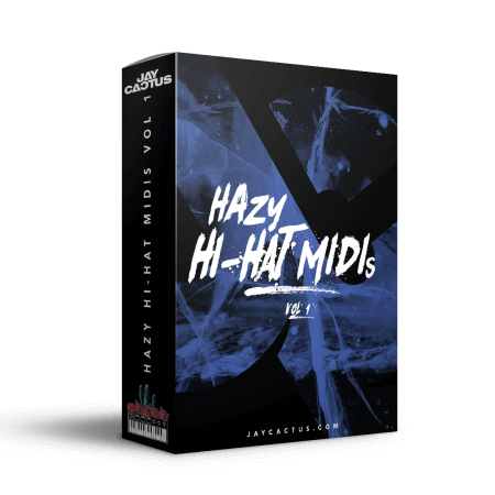 Jay Cactus Hazy Hi-Hat MIDIs Vol.1 MiDi