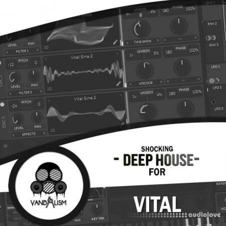 Vandalism Shocking Deep House For Vital Synth Presets