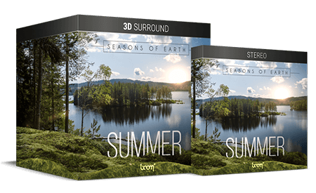 Boom Library Seasons Of Earth Summer 3D Surround and Stereo
