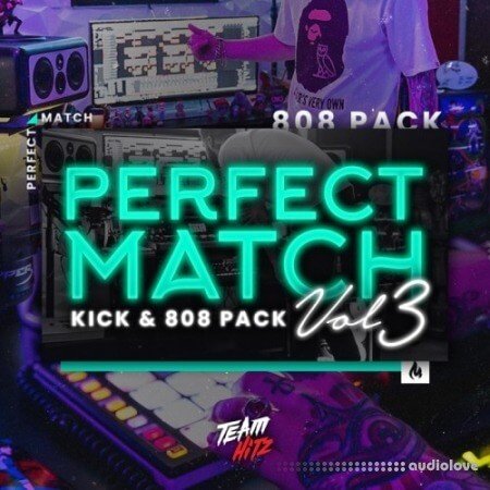 Industry Kits The Perfect Match Vol.3 Kick & 808 Pack WAV Synth Presets