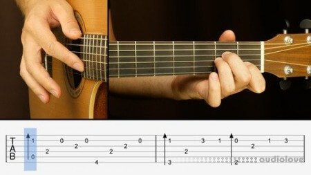 Udemy 3 Awesome Fingerstyle Guitar Songs of All Time -STEP BY STEP