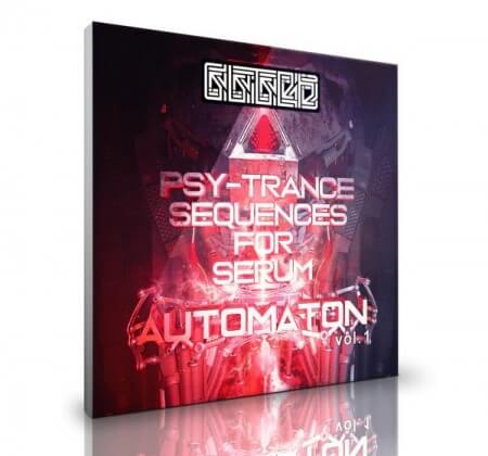 Glitch Soundbanks Automaton Psy-trance Sequences for Serum Vol.1
