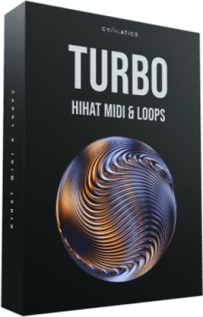 Cymatics TURBO Hihat Midi and Loops