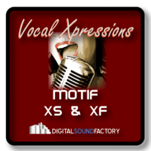 Digital Sound Factory Motif Vocal Xpression