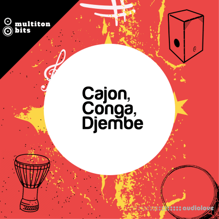 Multiton Bits Cajon, Conga, Djembe