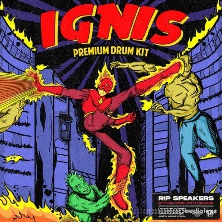 Rip Speakers Ignis Hard Trap Hip Hop Drum Kit