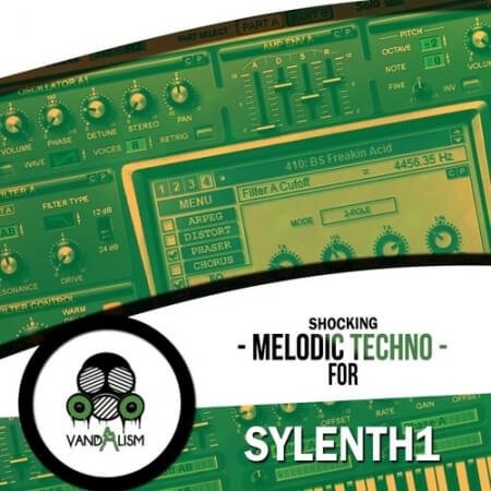 Vandalism Shocking Melodic Techno for Sylenth1