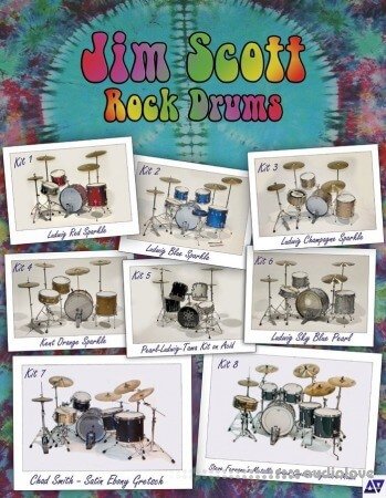 Platinum Samples Jim Scott Rock Drums Vol.2